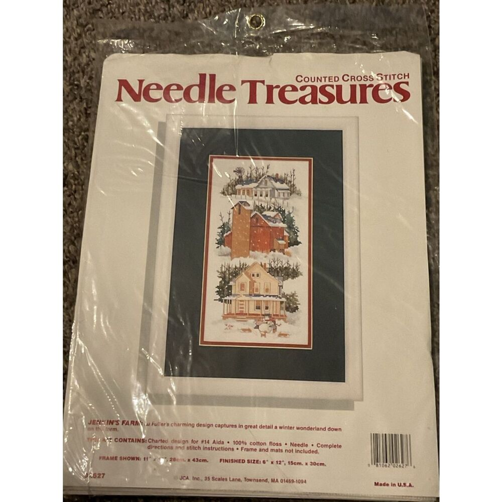 'Jenkins Farm' Counted Cross Stitch Kit # 02627